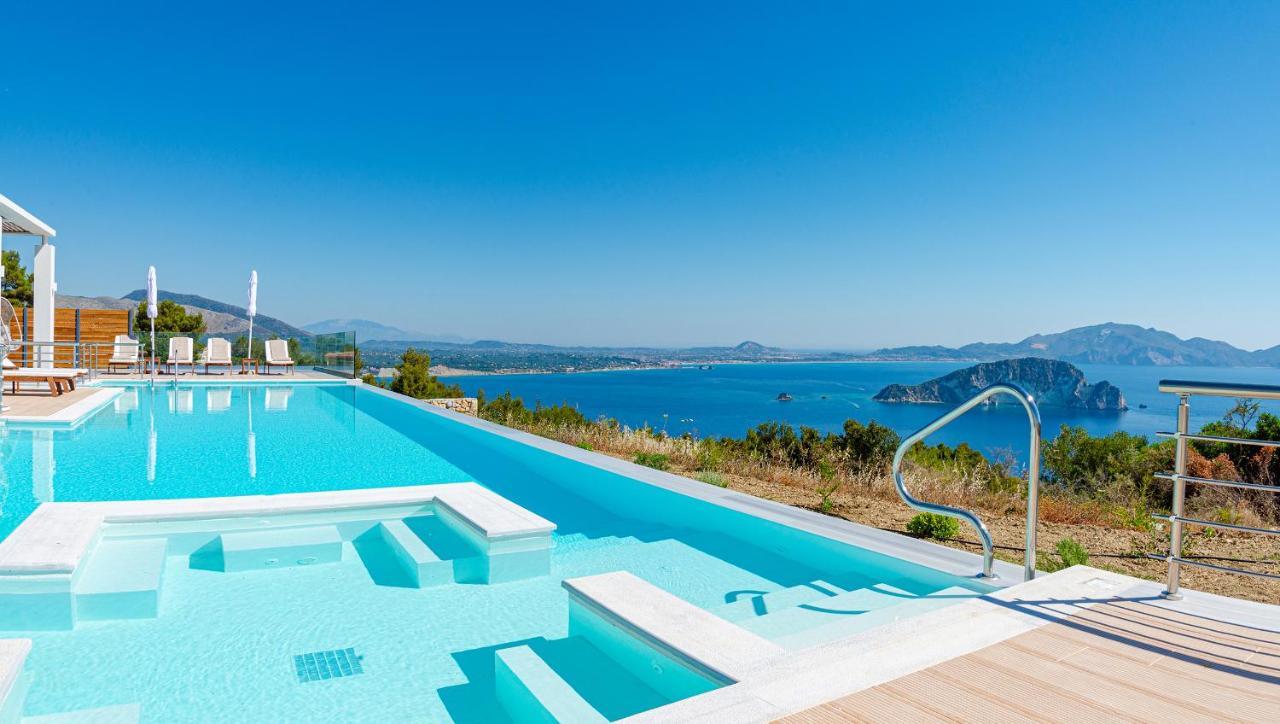 Villa Despina - Marathia View Private Luxury Villa Marathiás Eksteriør billede