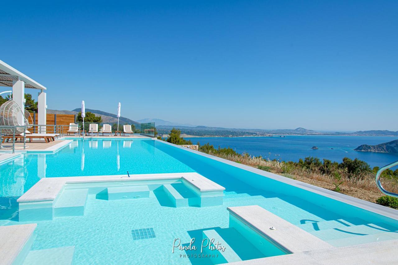 Villa Despina - Marathia View Private Luxury Villa Marathiás Eksteriør billede